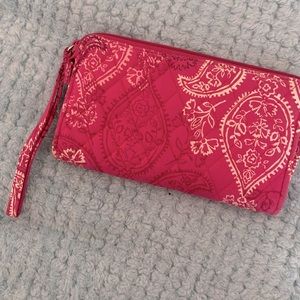 Pink Vera Bradley wallet
